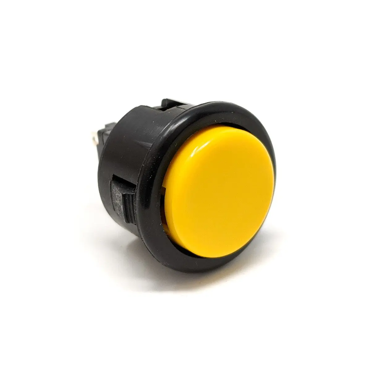 Seimitsu PS-14-D 24mm Snap-in Button - Black & Yellow