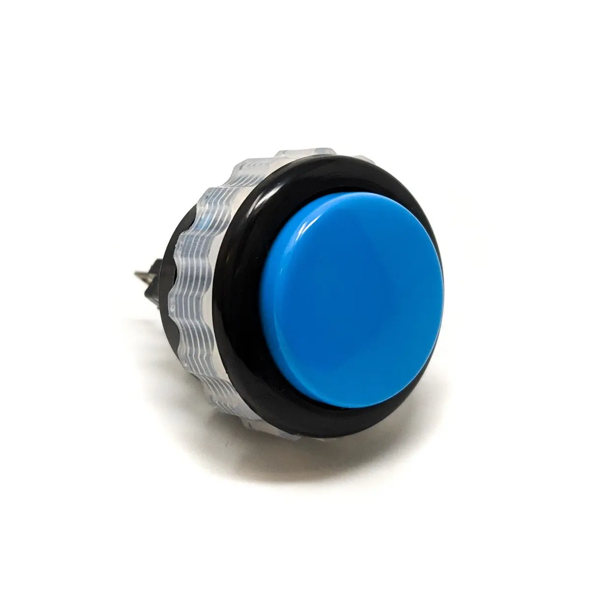 Seimitsu PS-14-DN 24mm Screw-in Button - Black & Blue