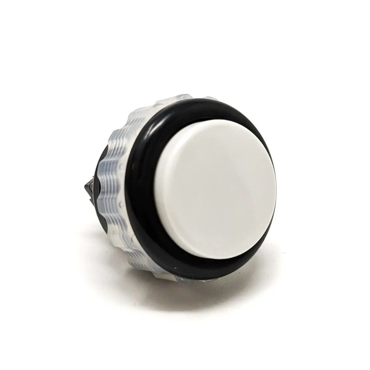 Seimitsu PS-14-DN 24mm Screw-in Button - Black & White