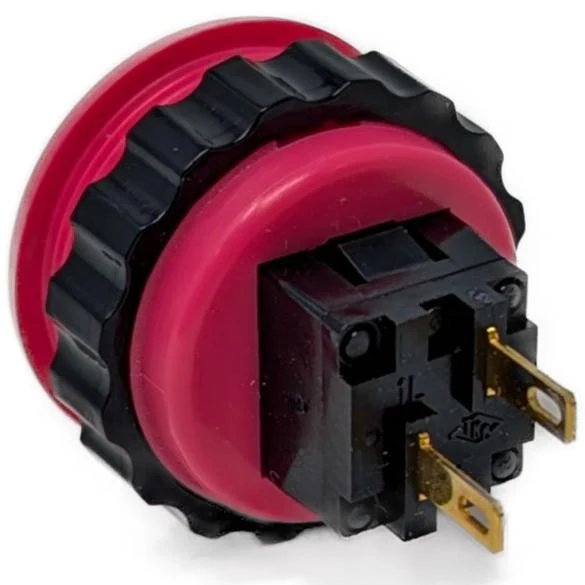 Seimitsu PS-14-DN 24mm Screw-in Button - Keikou Pink - Image 2