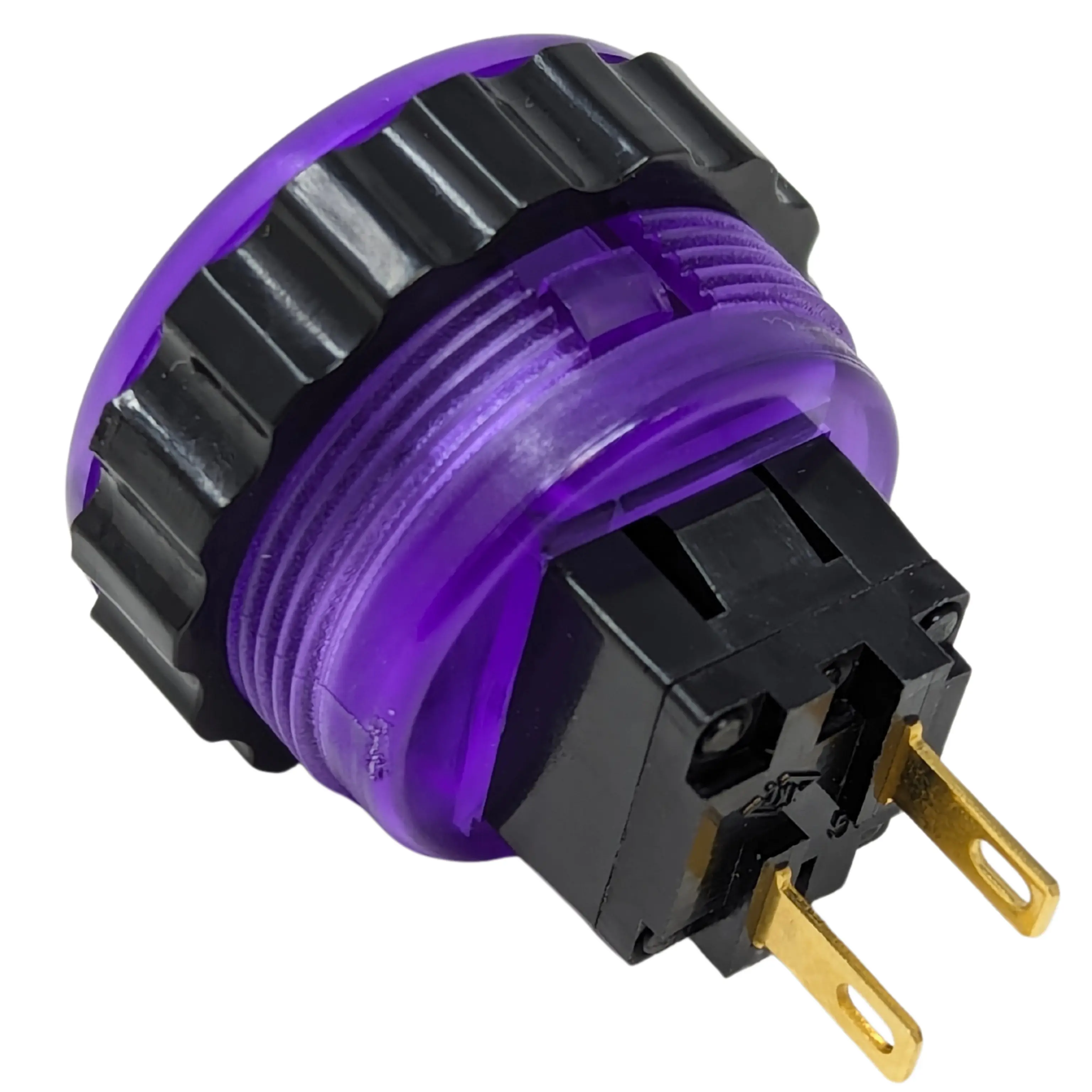 Seimitsu PS-14-DNK 24mm Screw-in Button - Clear Violet - Image 2