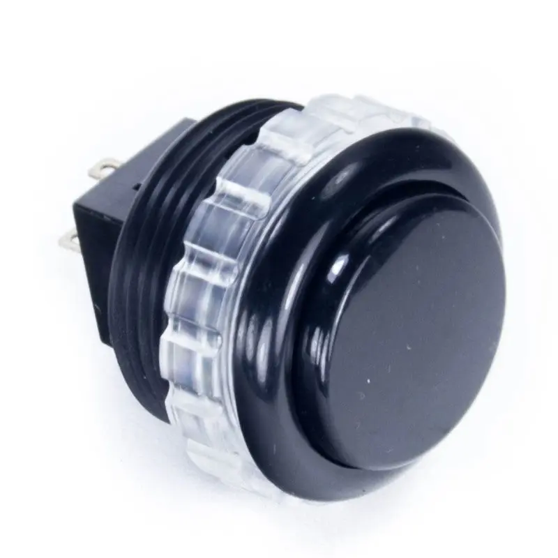 Seimitsu PS-14-GN 30mm Screw-in Button - Black