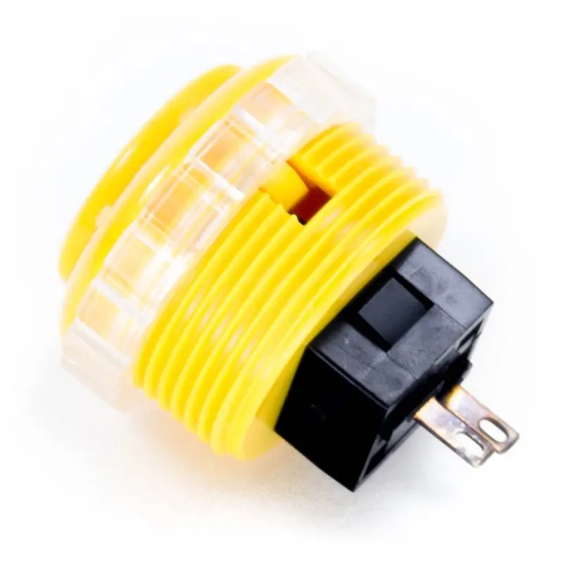 Seimitsu PS-14-GN 30mm Screw-in Button - Yellow - Image 2