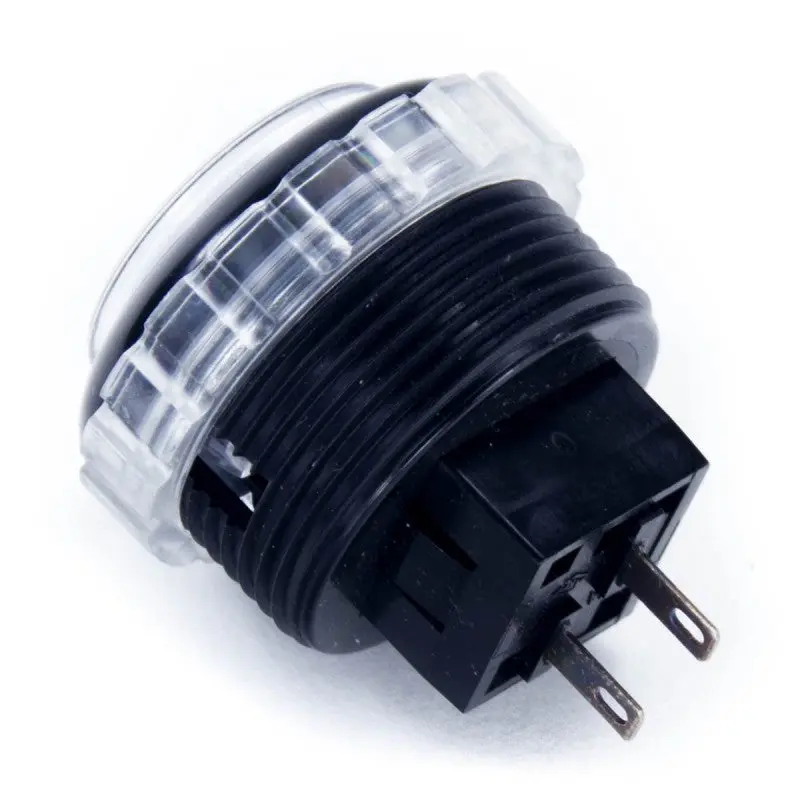 Seimitsu PS-14-GN-C 30mm Screw-in Button - Black & White - Image 2