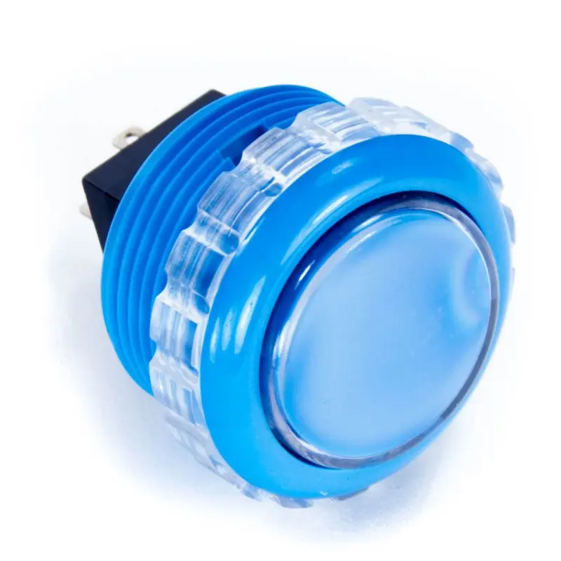 Seimitsu PS-14-GN-C 30mm Screw-in Button - Blue