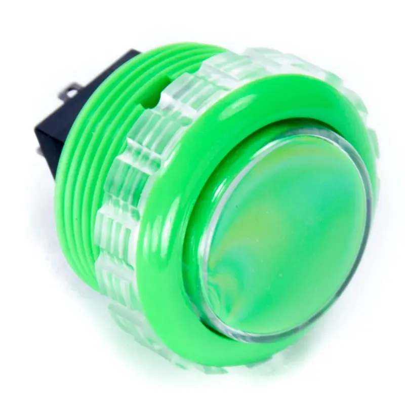 Seimitsu PS-14-GN-C 30mm Screw-in Button - Green