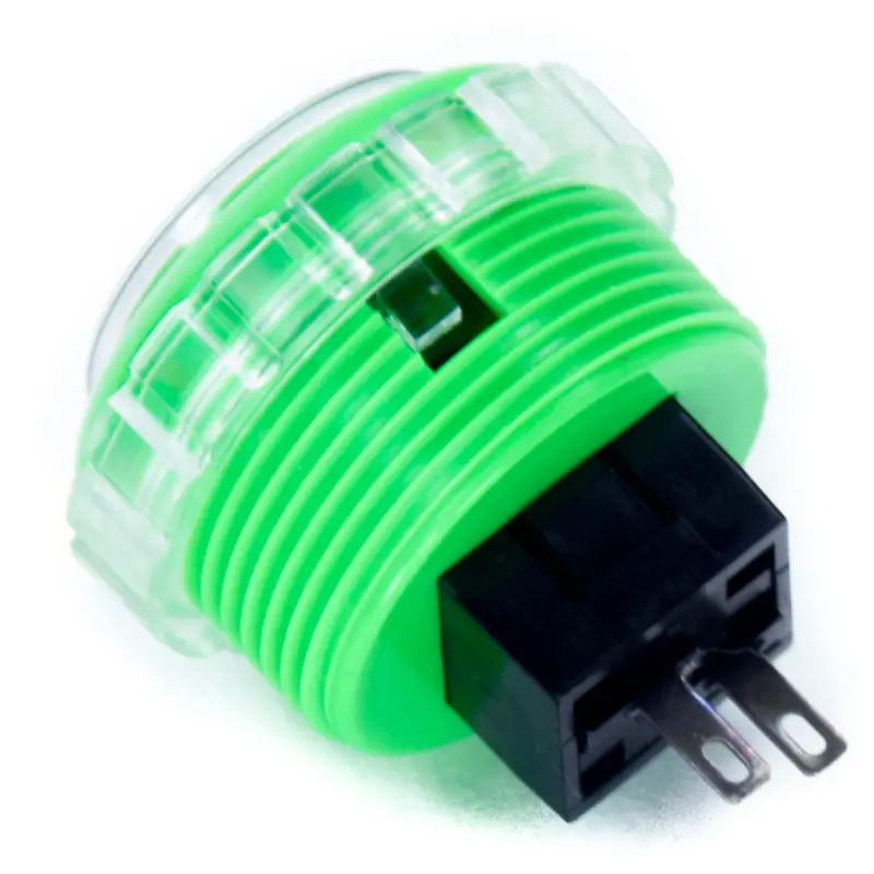 Seimitsu PS-14-GN-C 30mm Screw-in Button - Green - Image 2