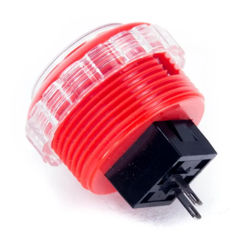 Seimitsu PS-14-GN-C 30mm Screw-in Button - Red - Image 2