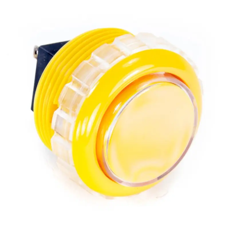 Seimitsu PS-14-GN-C 30mm Screw-in Button - Yellow