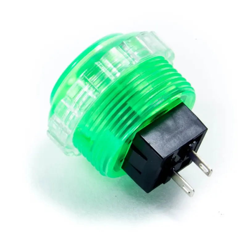Seimitsu PS-14-KN 30 mm Screw-in Button - Clear Green - Image 2