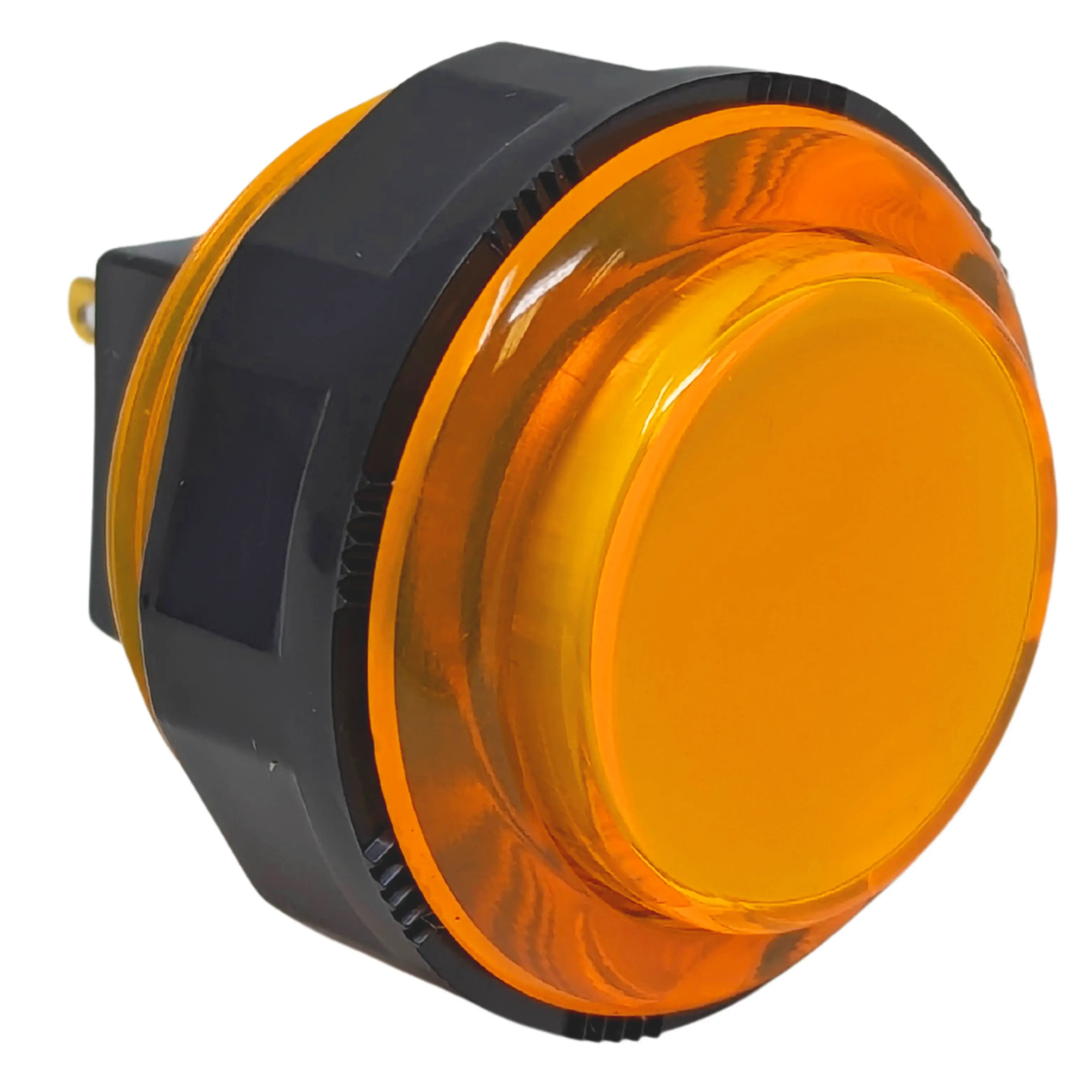Seimitsu PS-14-KN 30 mm Screw-in Button - Clear Orange