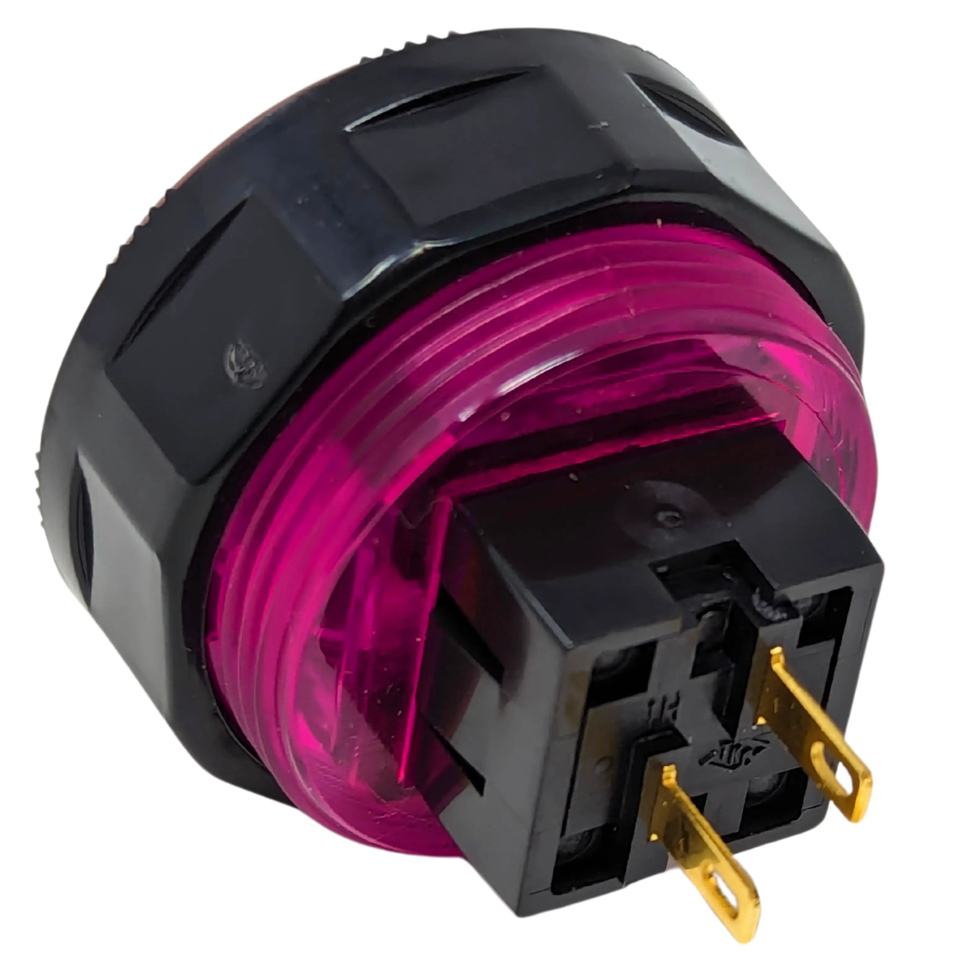 Seimitsu PS-14-KN 30 mm Screw-in Button - Clear Pink - Image 2