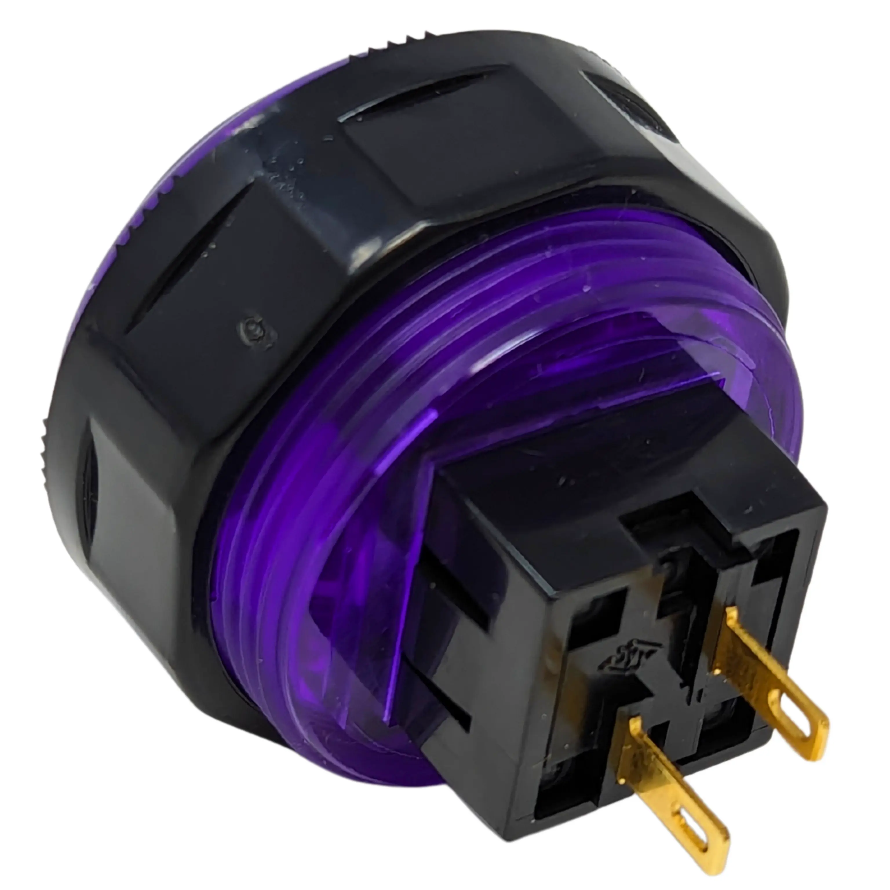 Seimitsu PS-14-KN 30 mm Screw-in Button - Clear Violet - Image 2