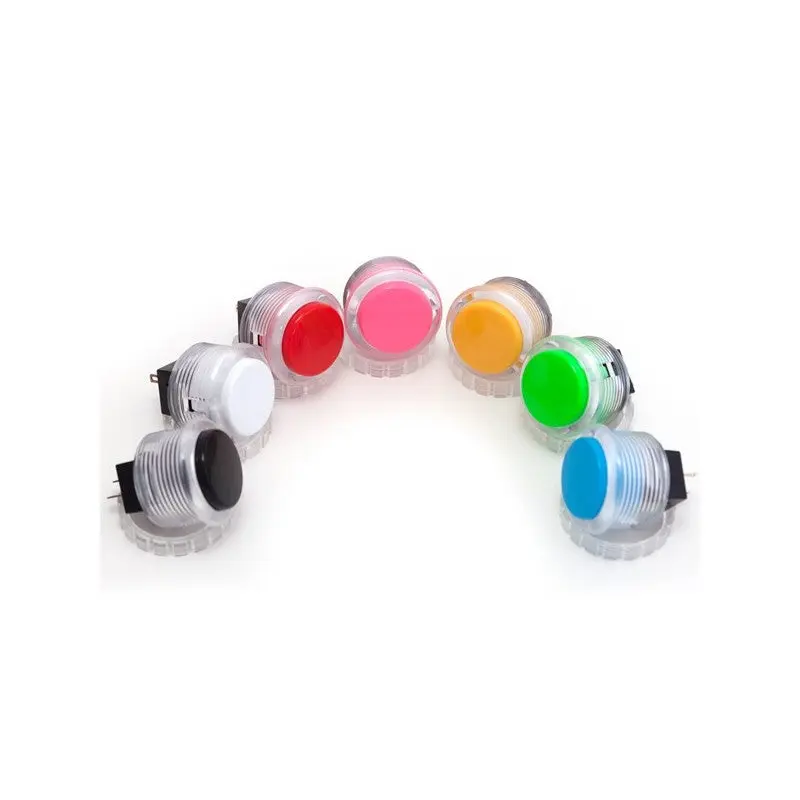 Seimitsu PS-14-KN 30 mm Screw-in Button - Clear White & Black - Image 4
