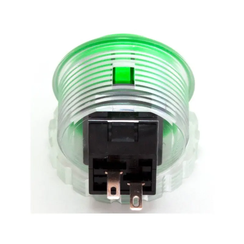 Seimitsu PS-14-KN 30 mm Screw-in Button - Clear White & Green - Image 3