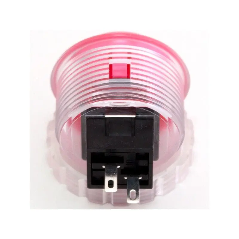 Seimitsu PS-14-KN 30 mm Screw-in Button - Clear White & Pink - Image 3