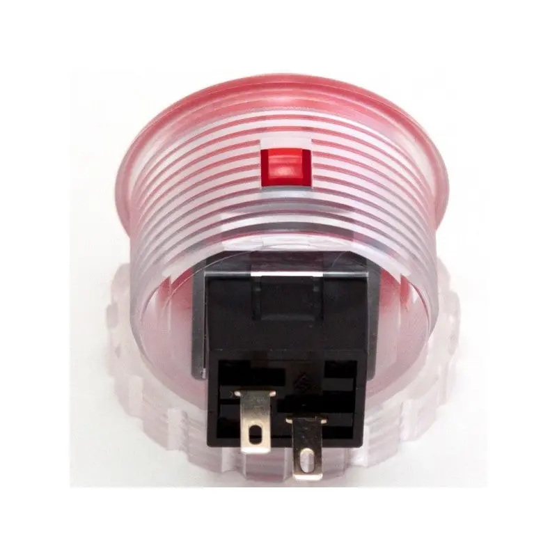Seimitsu PS-14-KN 30 mm Screw-in Button - Clear White & Red - Image 3