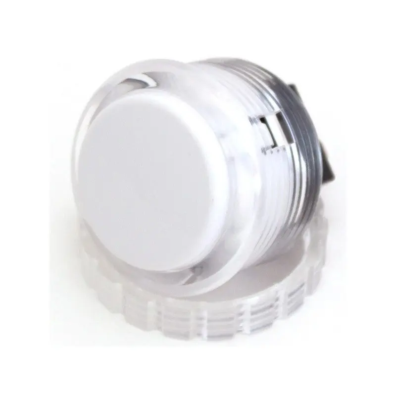 Seimitsu PS-14-KN 30 mm Screw-in Button - Clear White & White - Image 2