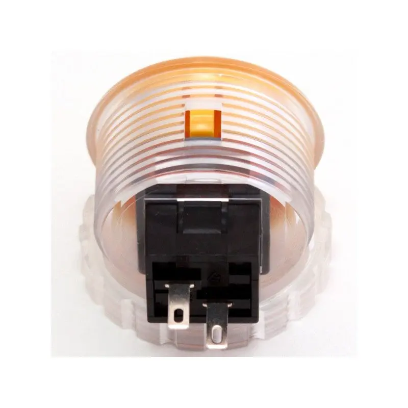 Seimitsu PS-14-KN 30 mm Screw-in Button - Clear White & Yellow - Image 3