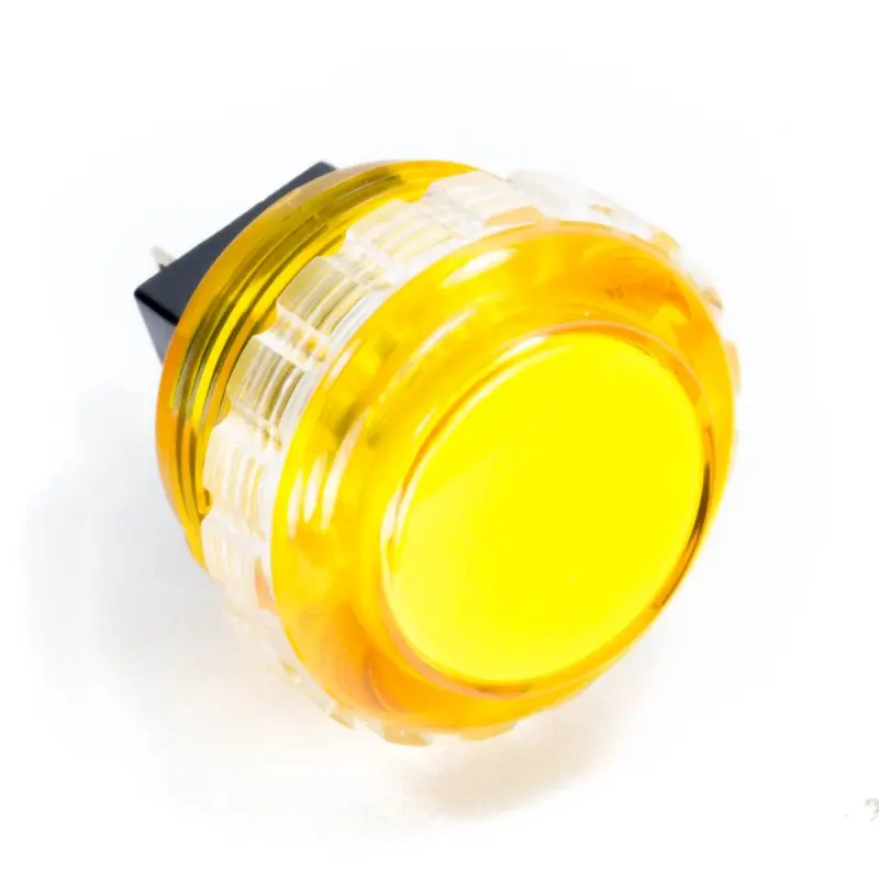 Seimitsu PS-14-KN 30 mm Screw-in Button - Clear Yellow