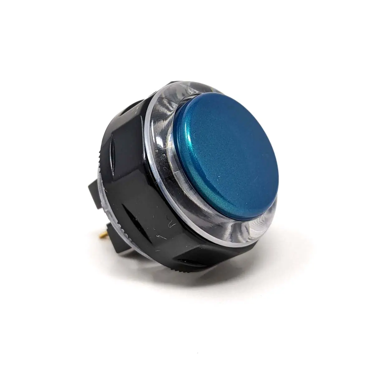 Seimitsu PS-14-PCN 30 mm Screw-in Button - Clear White & Blue