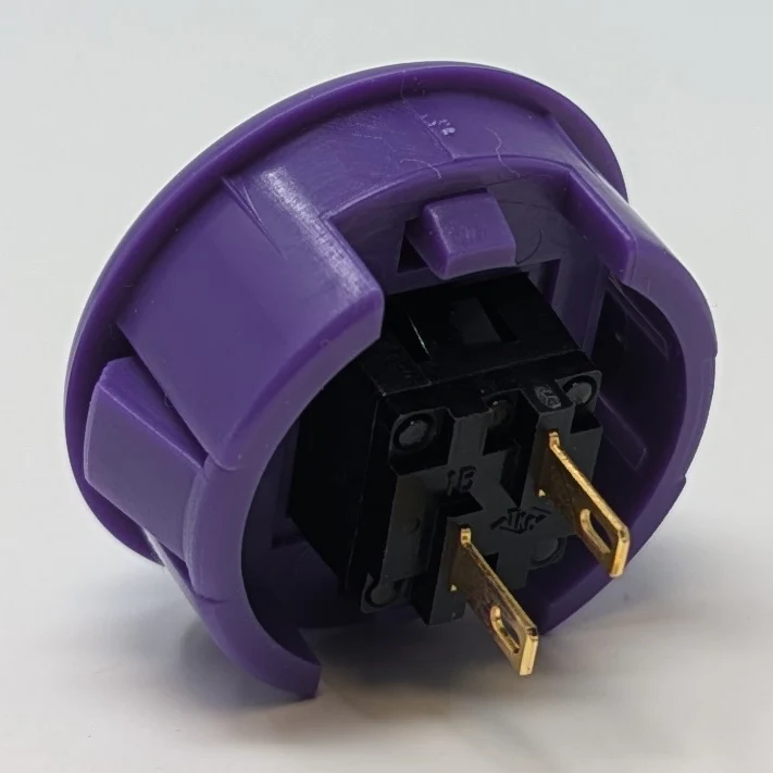 Seimitsu PS-15 30 mm Snap-in Button - Violet - Image 2