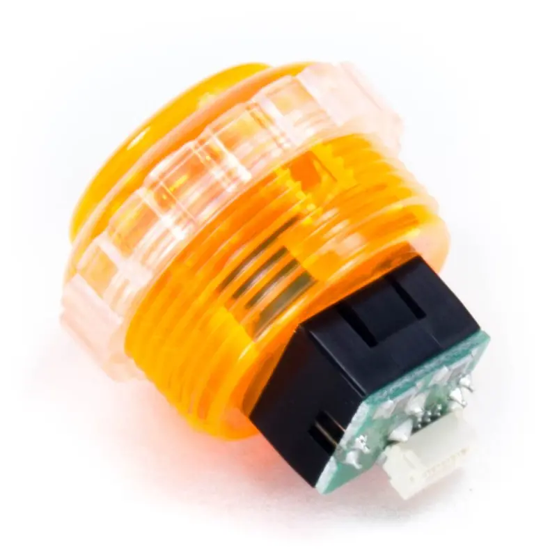 Seimitsu PSL-30N 30 mm Screw-in Button - Clear Orange - Image 2