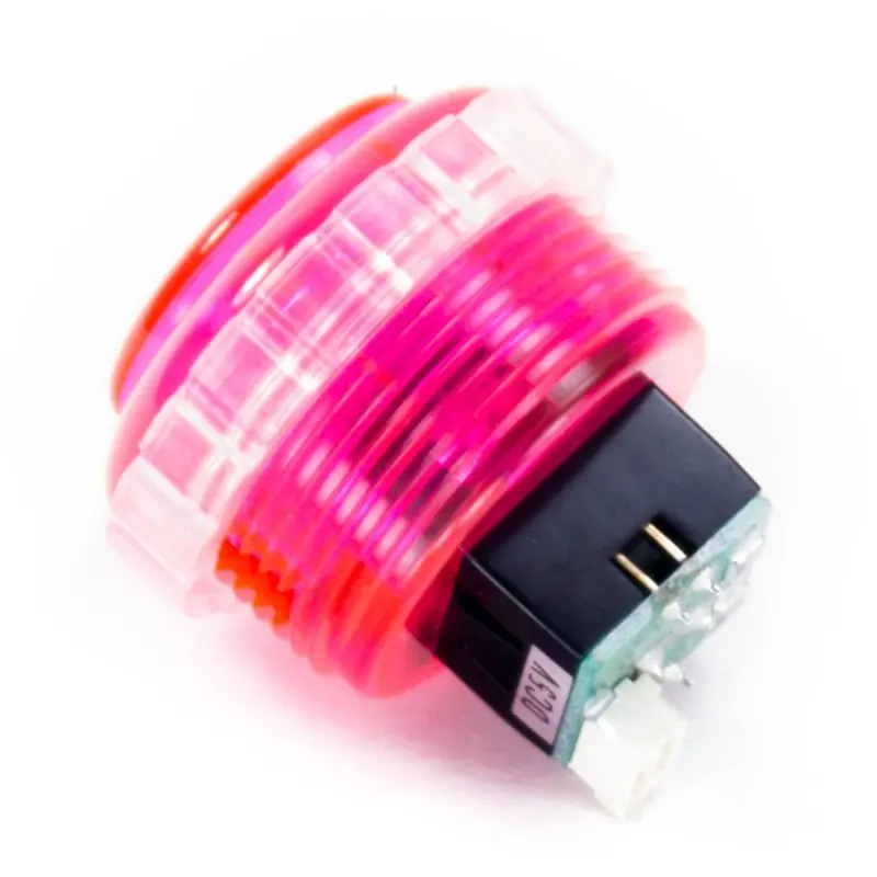 Seimitsu PSL-30N 30 mm Screw-in Button - Clear Pink - Image 2