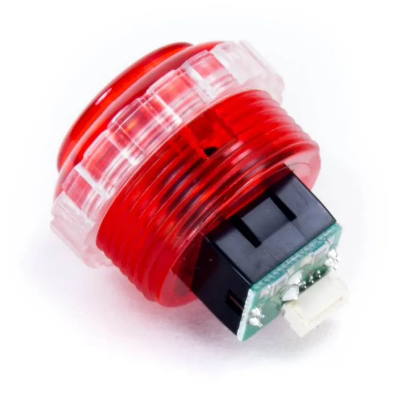 Seimitsu PSL-30N 30 mm Screw-in Button - Clear Red - Image 2