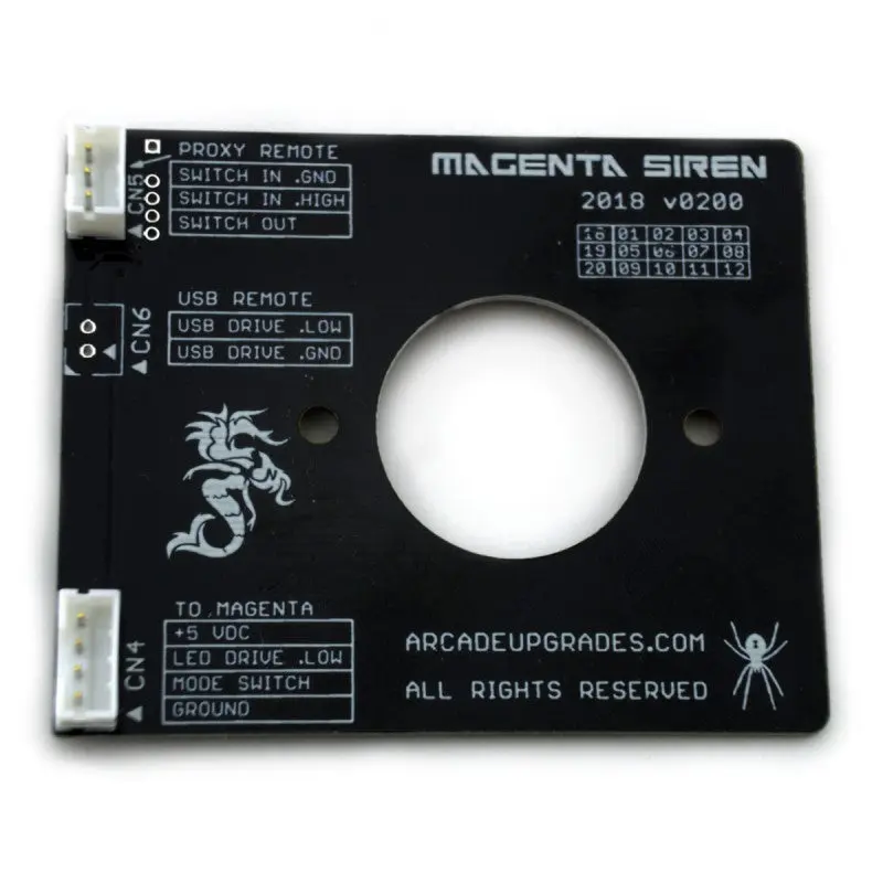 Siren Add-on PCB for the Magenta Joystick - Image 2