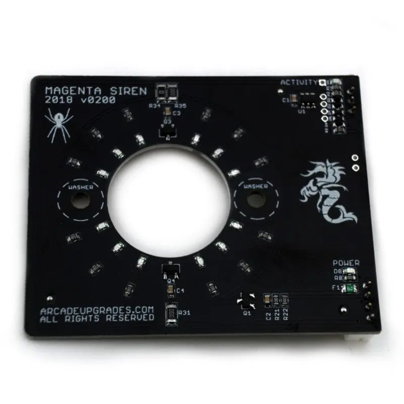 Siren Add-on PCB for the Magenta Joystick - Image 3