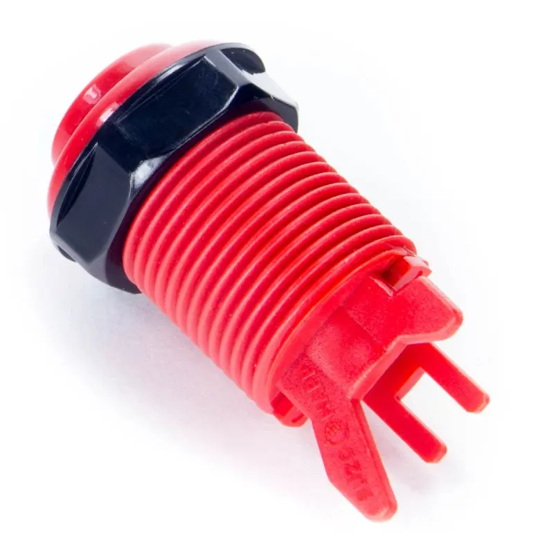 Suzo-Happ Concave Pushbutton 1-1/8" Red - Image 2