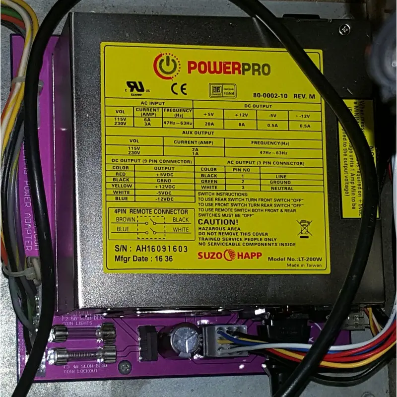 Williams Power Supply Replacement by Paradise Arcade - Image 8