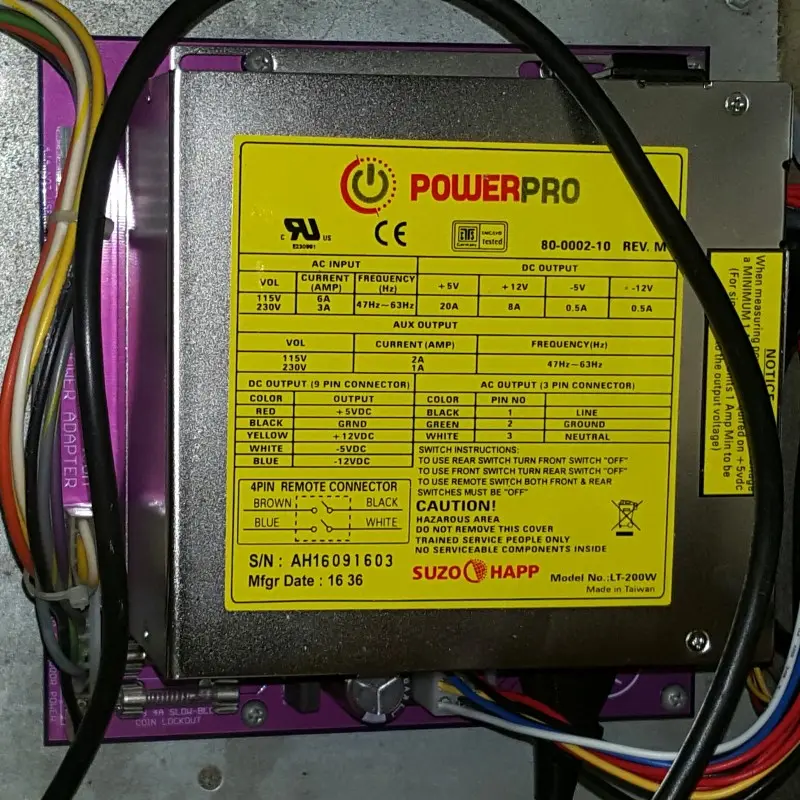 Williams Power Supply Replacement by Paradise Arcade - Image 9