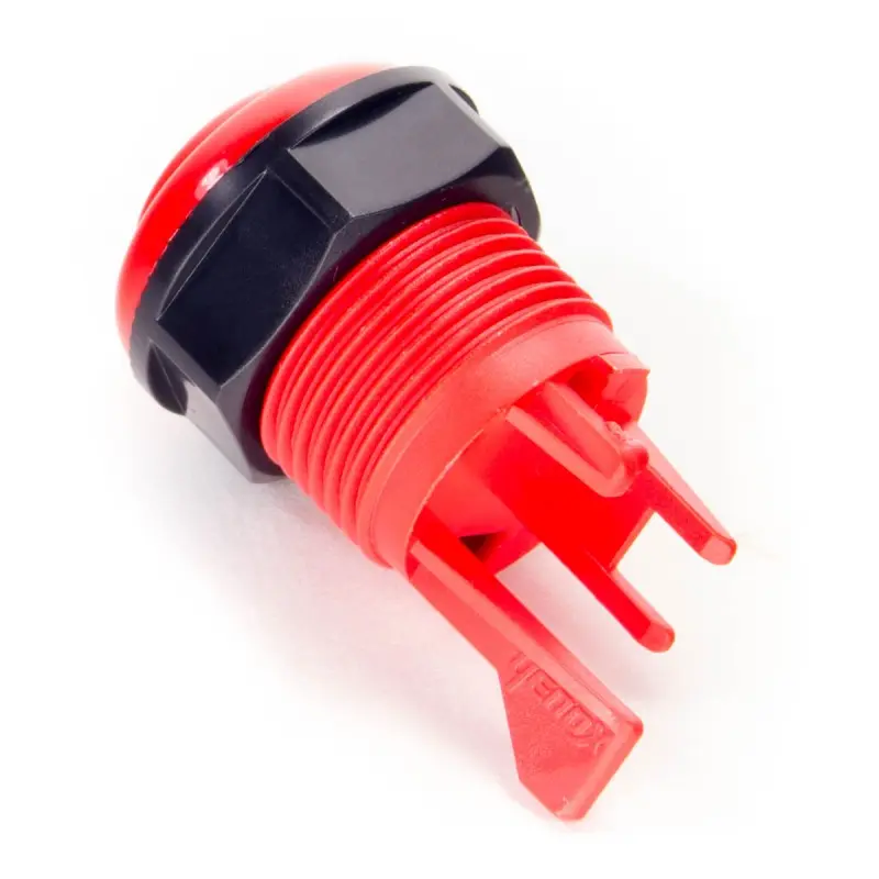 Yenox Concave Button - Red - Image 2